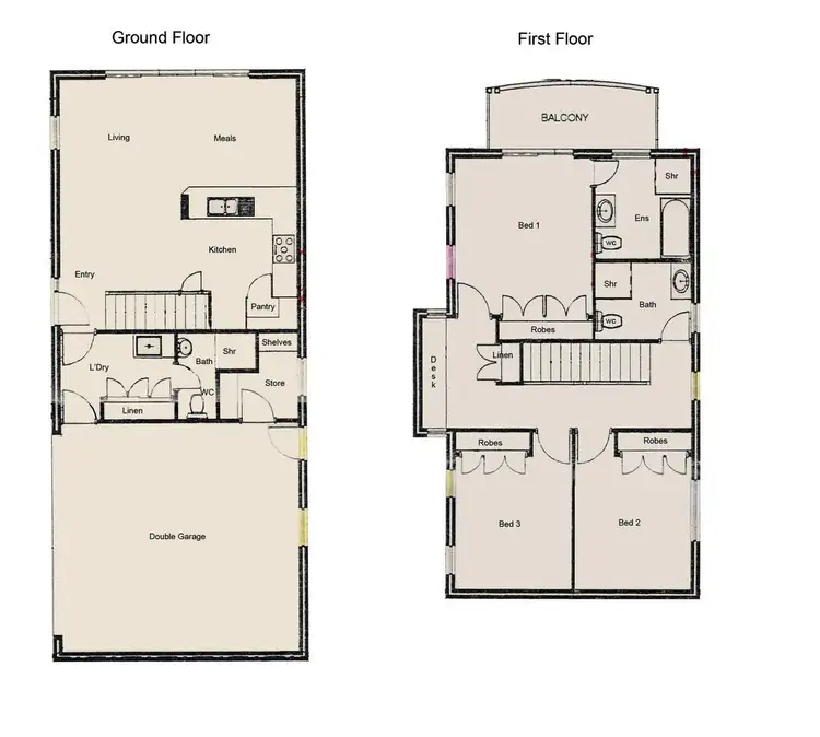 Floorplan of Homely townhouse listing, 4/4 Stewart Street, Mandurah WA 6210