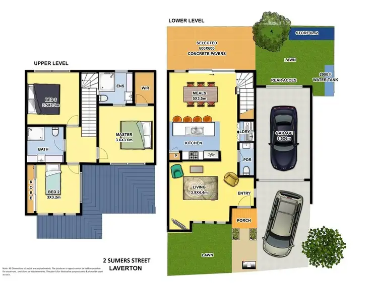 Floorplan of Homely house listing, 2 Sumers Street, Laverton VIC 3028