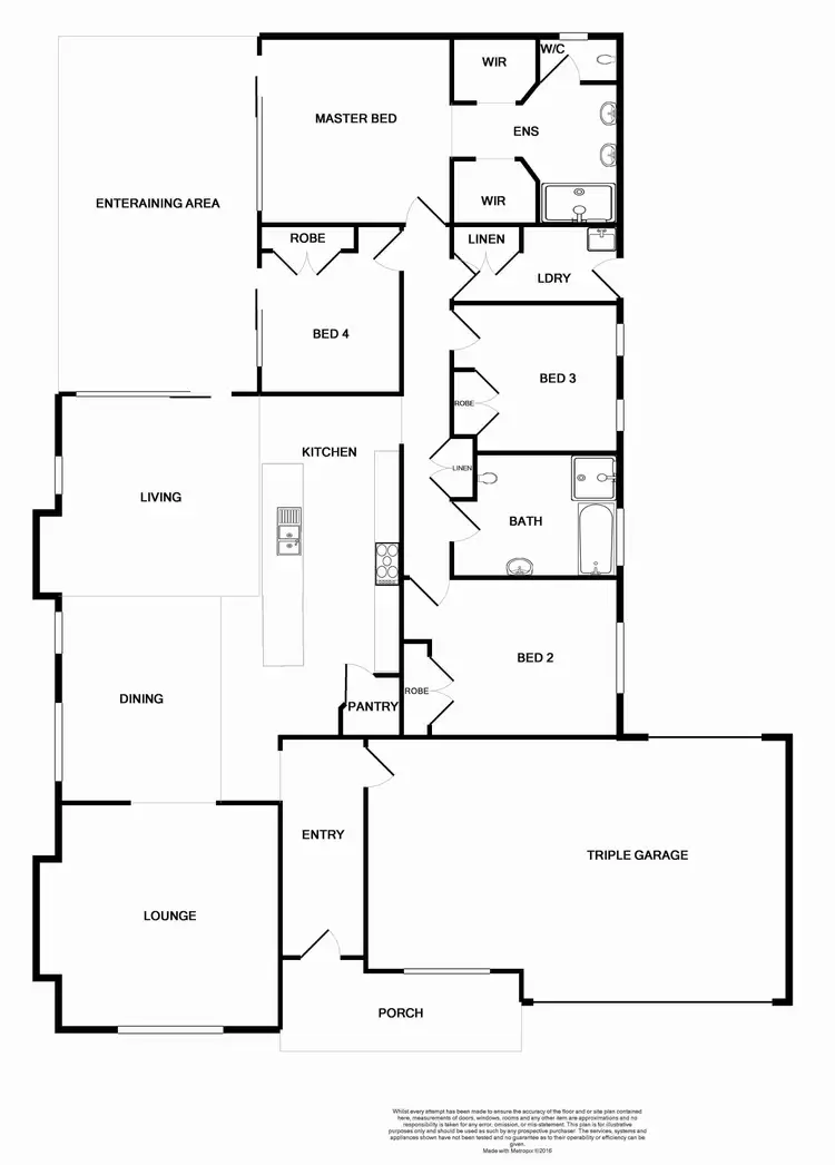 Floorplan of Homely house listing, 10 Gumnut Way, Aberglasslyn NSW 2320