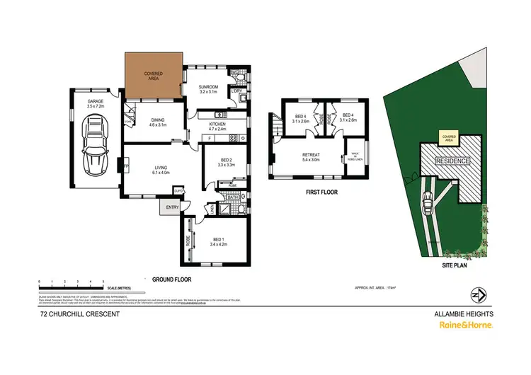 Floorplan of Homely house listing, 72 Churchill Crescent, Allambie Heights NSW 2100