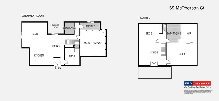 Floorplan of Homely house listing, 65 McPherson Street, Horsham VIC 3400