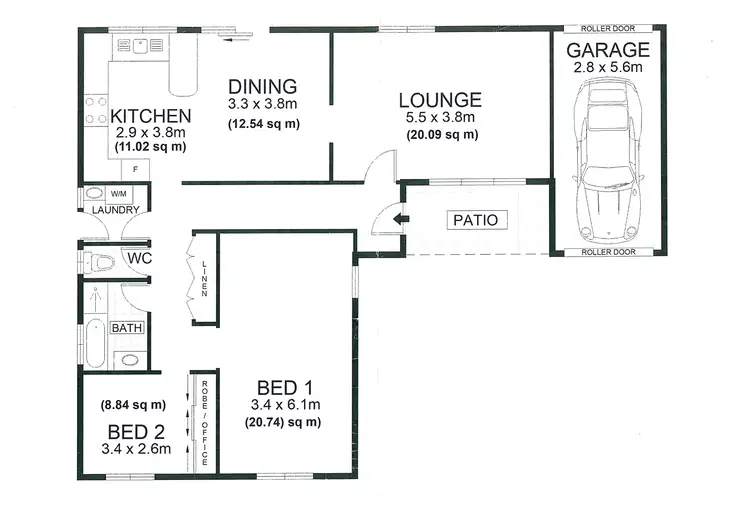 Floorplan of Homely house listing, 9 Old Well Road, Klemzig SA 5087
