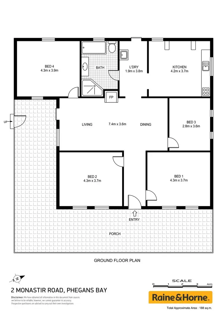 Floorplan of Homely house listing, 2 Monastir Road, Phegans Bay NSW 2256