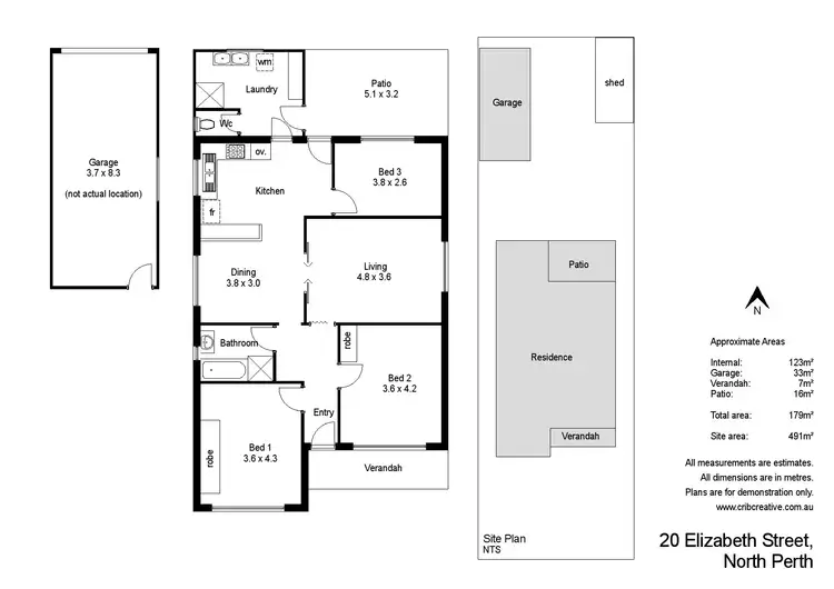 Floorplan of Homely house listing, 20 Elizabeth Street, North Perth WA 6006