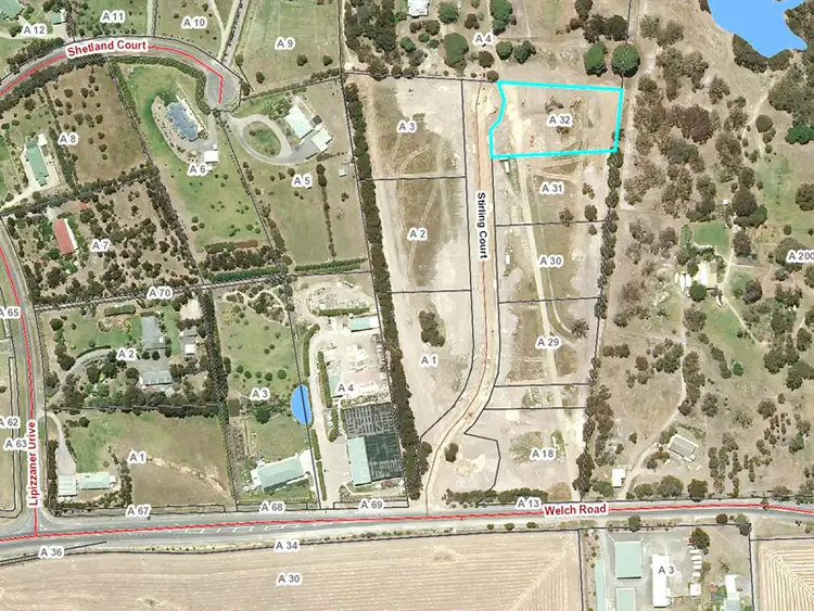 Floorplan of Homely land listing, Lot 32 Stirling Court, Hindmarsh Valley SA 5211