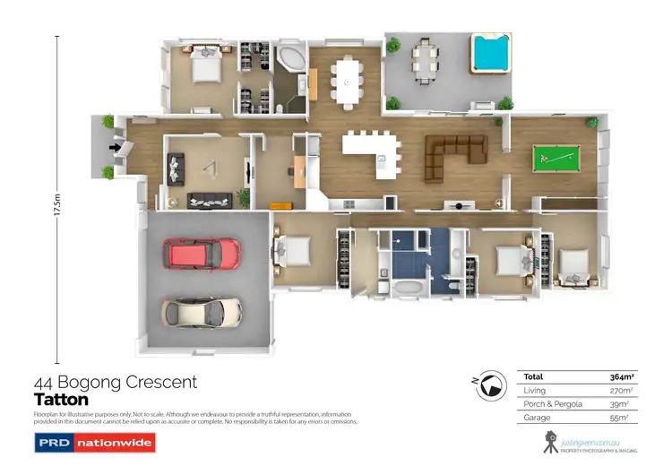 Floorplan of Homely house listing, 44 Bogong Crescent, Tatton NSW 2650