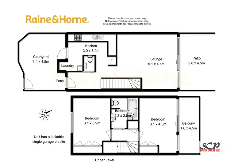 Floorplan of Homely unit listing, 9/1 George Bass Drive, Batehaven NSW 2536