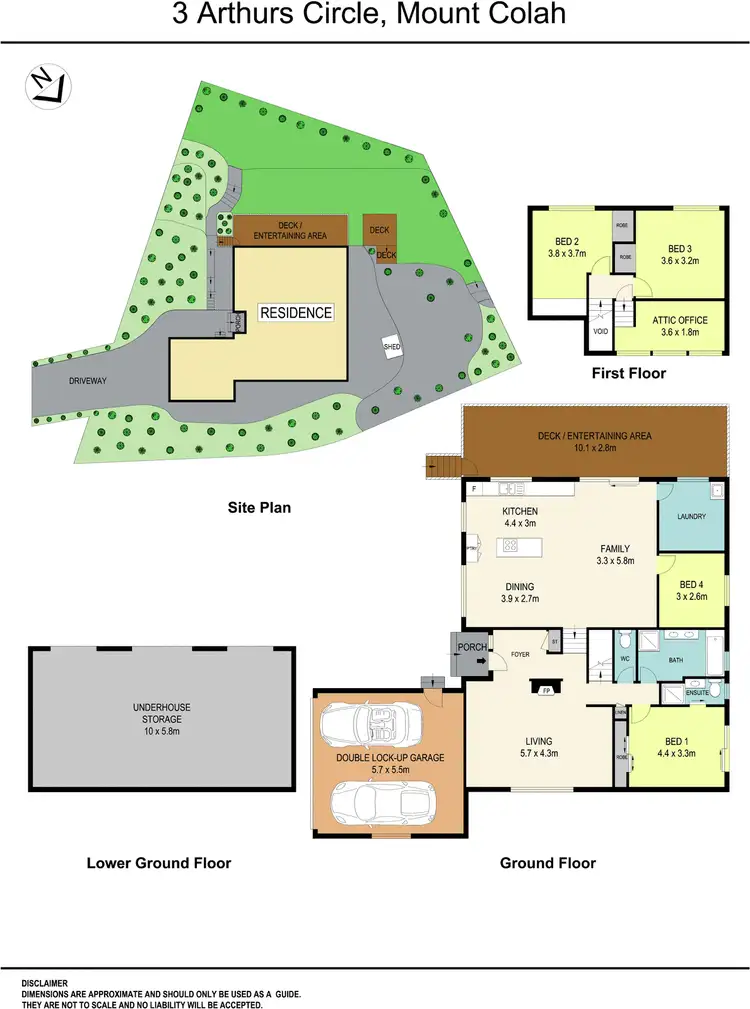 Floorplan of Homely house listing, 3 Arthurs Circle, Mount Colah NSW 2079