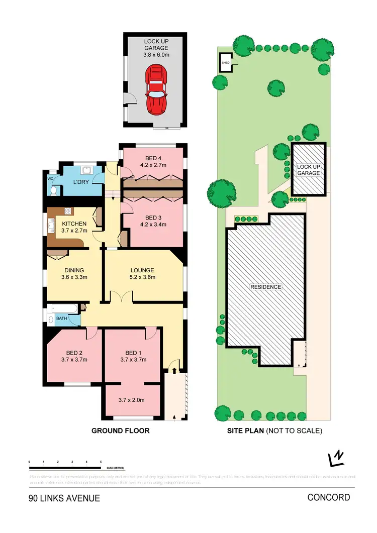 Floorplan of Homely house listing, 90 Links Ave, Concord NSW 2137