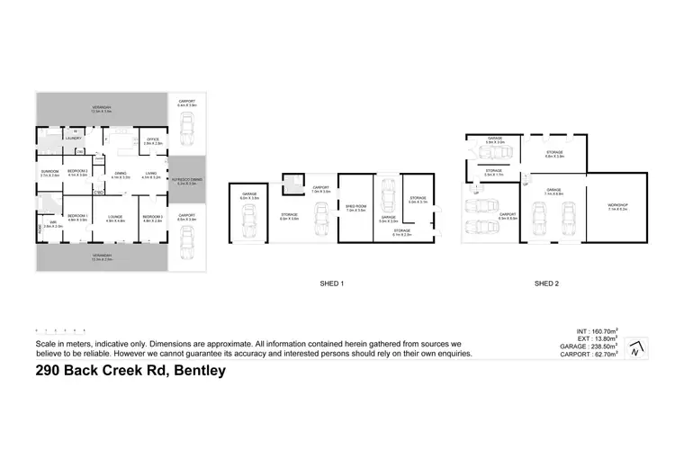 Floorplan of Homely rural property listing, 290 Back Road, Lismore NSW 2480