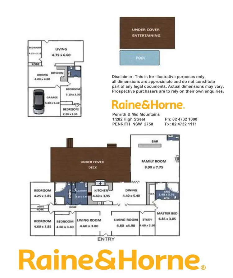 Floorplan of Homely house listing, 6 RIVERTOP CLOSE, Emu Heights NSW 2750