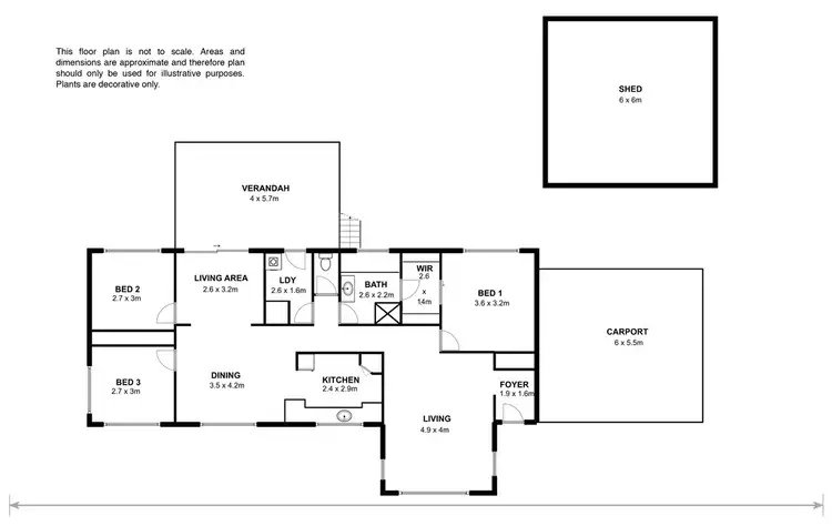 Floorplan of Homely house listing, 13 Rosella Crescent, Old Beach TAS 7017