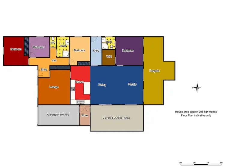 Floorplan of Homely house listing, 34 Yarawini Drive, Orange NSW 2800