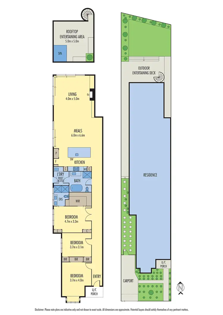 Floorplan of Homely house listing, 28 Yarra Street, Williamstown VIC 3016