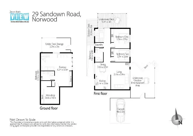 Floorplan of Homely house listing, 29 Sandown Road, Norwood TAS 7250