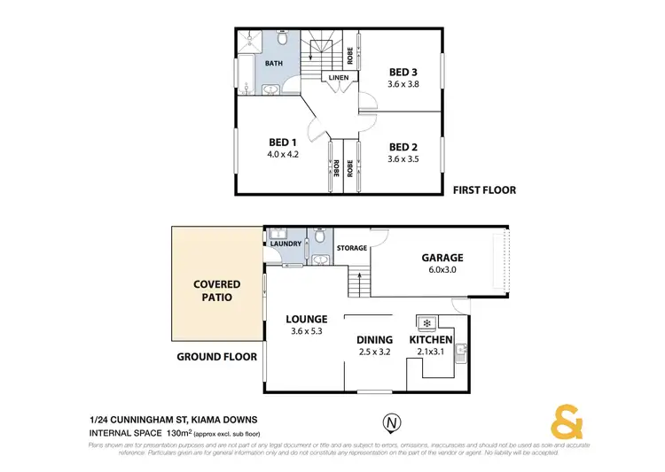 Floorplan of Homely house listing, 1/24 Cunningham Street, Kiama Downs NSW 2533