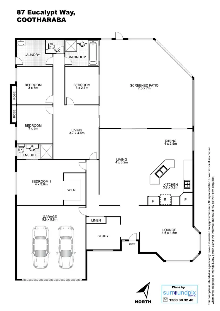 Floorplan of Homely house listing, 87 Eucalypt Way, Cootharaba QLD 4565