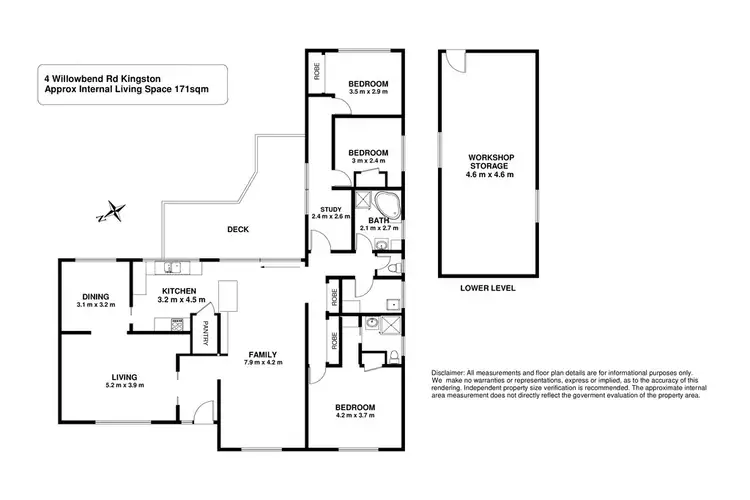 Floorplan of Homely house listing, 2B Willowbend Road, Kingston TAS 7050