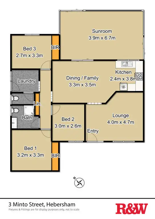 Floorplan of Homely house listing, 3 Minto Street, Hebersham NSW 2770