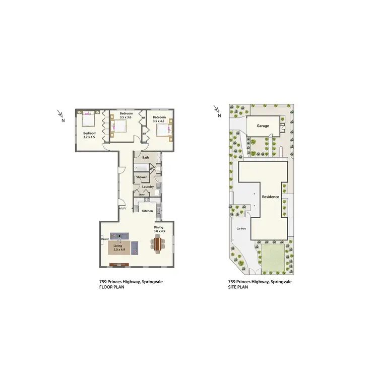 Floorplan of Homely house listing, 759 Princes Highway, Springvale VIC 3171