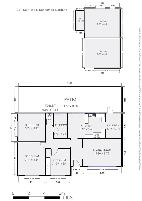 Floorplan of Homely house listing, 211 Sturt Road, Seacombe Gardens SA 5047