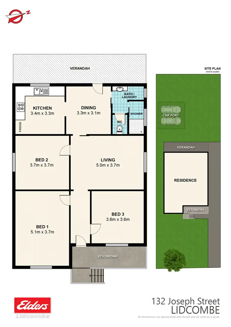 Floorplan of Homely house listing, 132 Joseph Street, Lidcombe NSW 2141