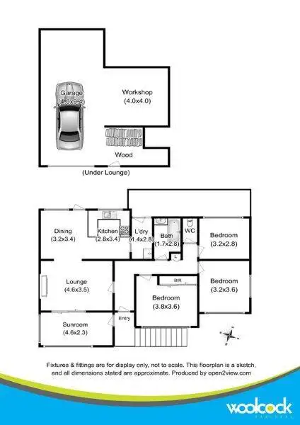 Floorplan of Homely house listing, 9 Waroona Street, Youngtown TAS 7249