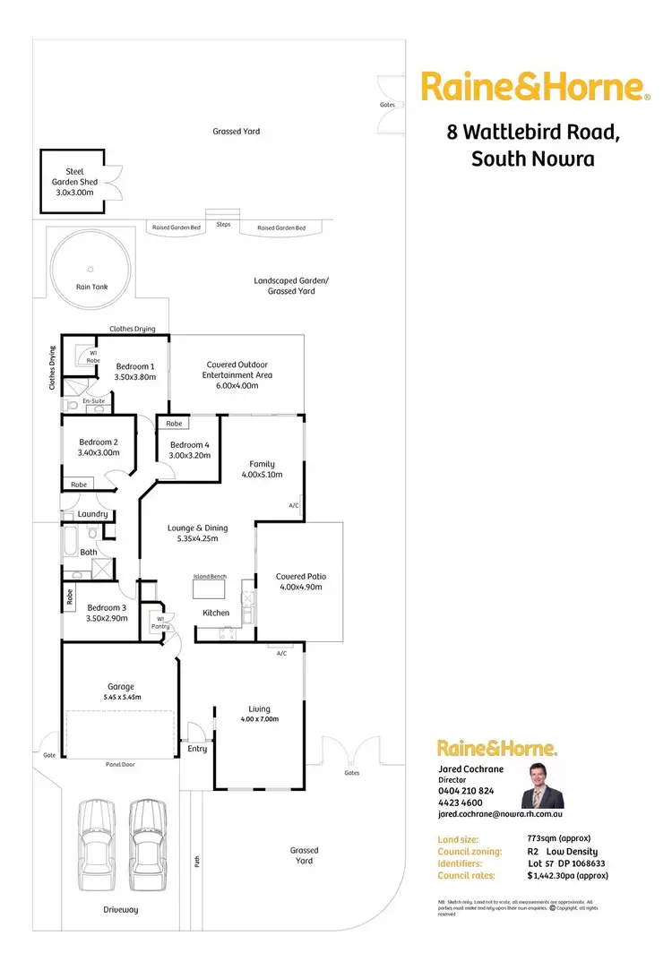 Floorplan of Homely house listing, 8 Wattlebird Road, South Nowra NSW 2541