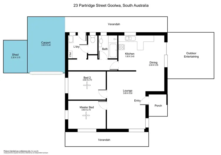 Floorplan of Homely house listing, 23 Partridge street, Goolwa SA 5214