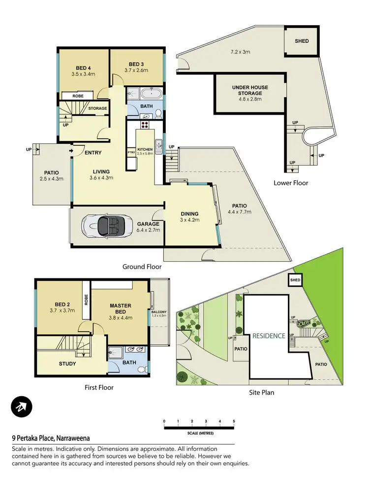 Floorplan of Homely house listing, 9 Pertaka Place, Narraweena NSW 2099