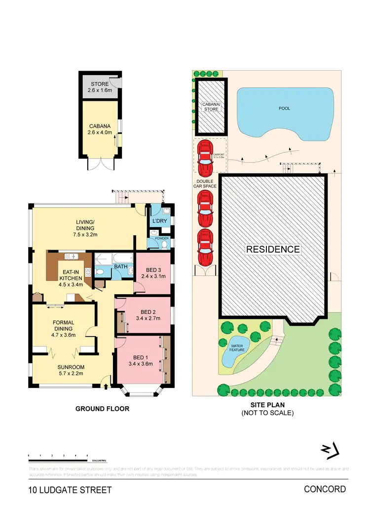 Floorplan of Homely house listing, 10 Ludgate Street, Concord NSW 2137