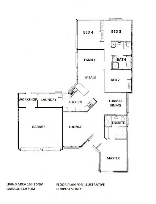 Floorplan of Homely house listing, 14 Martindale Place, Forest Lake QLD 4078