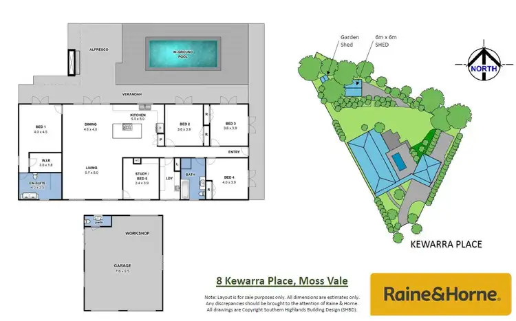 Floorplan of Homely house listing, 8. Kewarra Place, Moss Vale NSW 2577