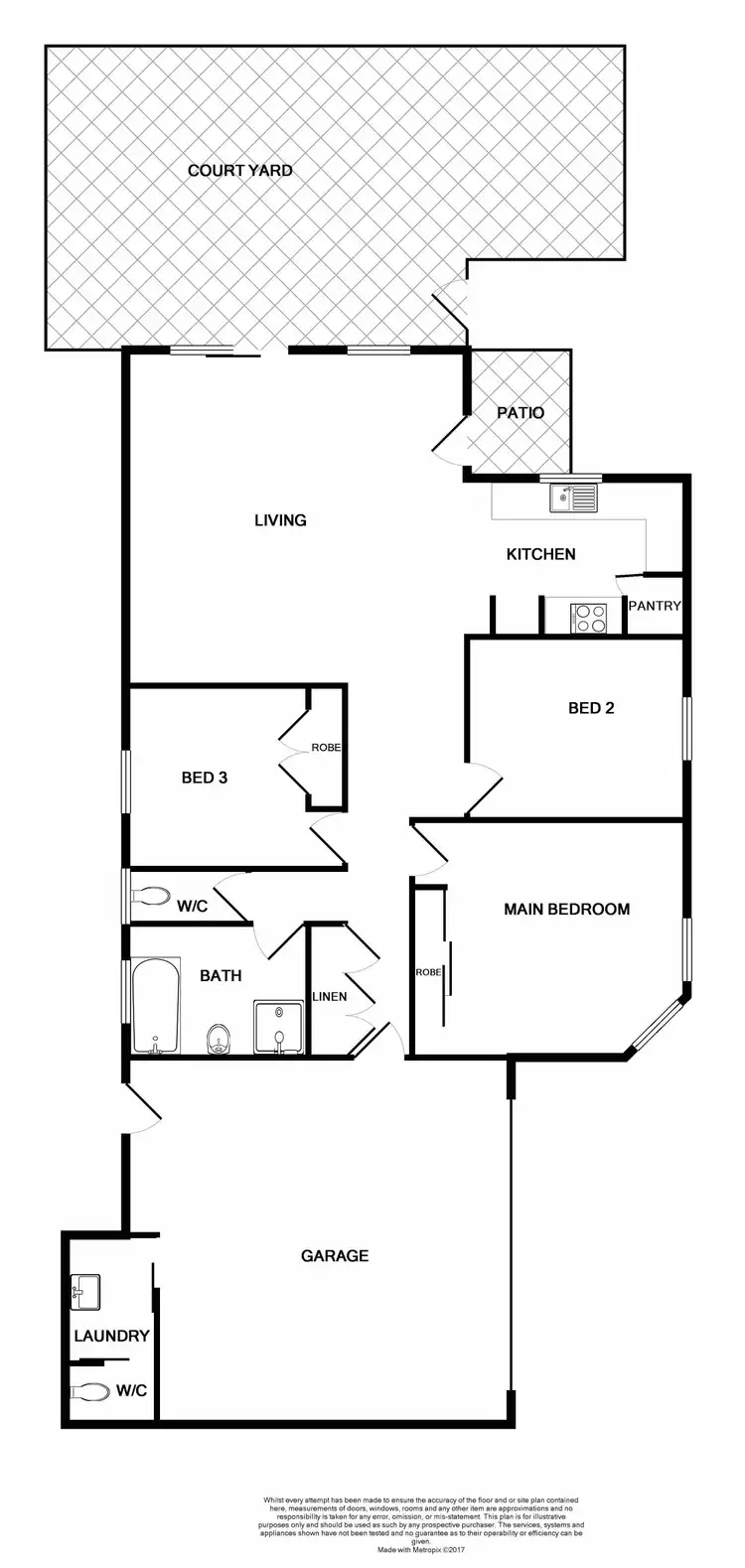 Floorplan of Homely house listing, 1/58 Lawson Street, Beresfield NSW 2322