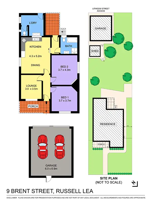 Floorplan of Homely house listing, 9 Brent Street, Russell Lea NSW 2046