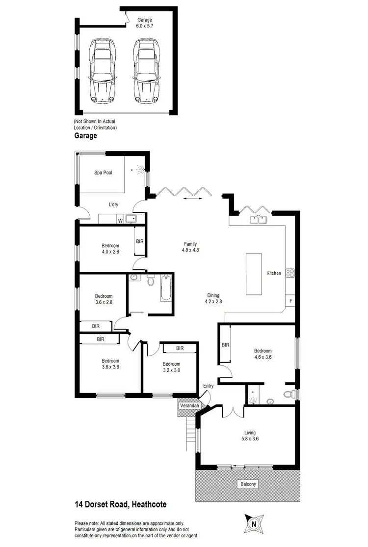 Floorplan of Homely house listing, 14 Dorset Road, Heathcote NSW 2233
