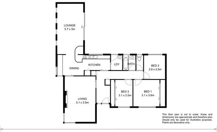 Floorplan of Homely house listing, 16 Marlborough Street, Oatlands TAS 7120