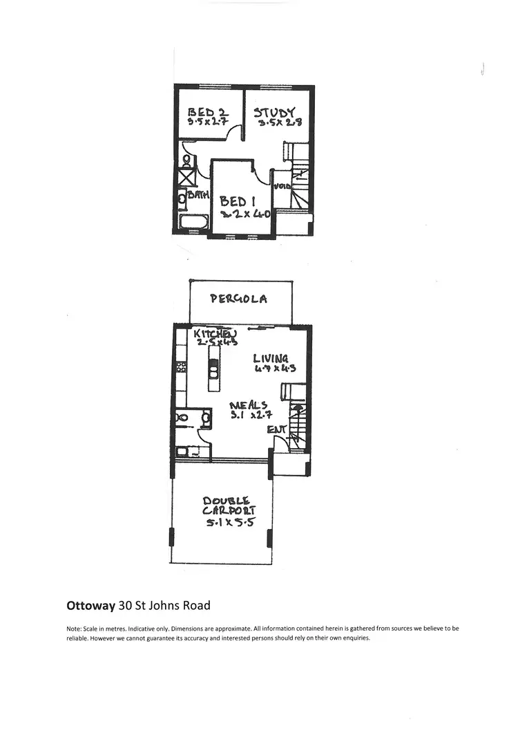 Floorplan of Homely house listing, 30 St Johns Road, Ottoway SA 5013