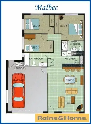 Floorplan of Homely townhouse listing, 811/2 Nicol Way, Brendale QLD 4500