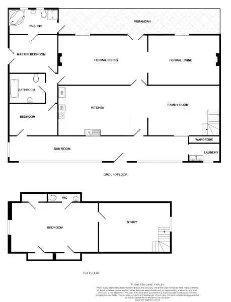 Floorplan of Homely house listing, 71 Owlpen Lane, Maitland NSW 2320