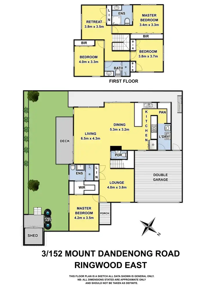 Floorplan of Homely townhouse listing, 3/152-154 Mt Dandenong Rd, Ringwood East VIC 3135