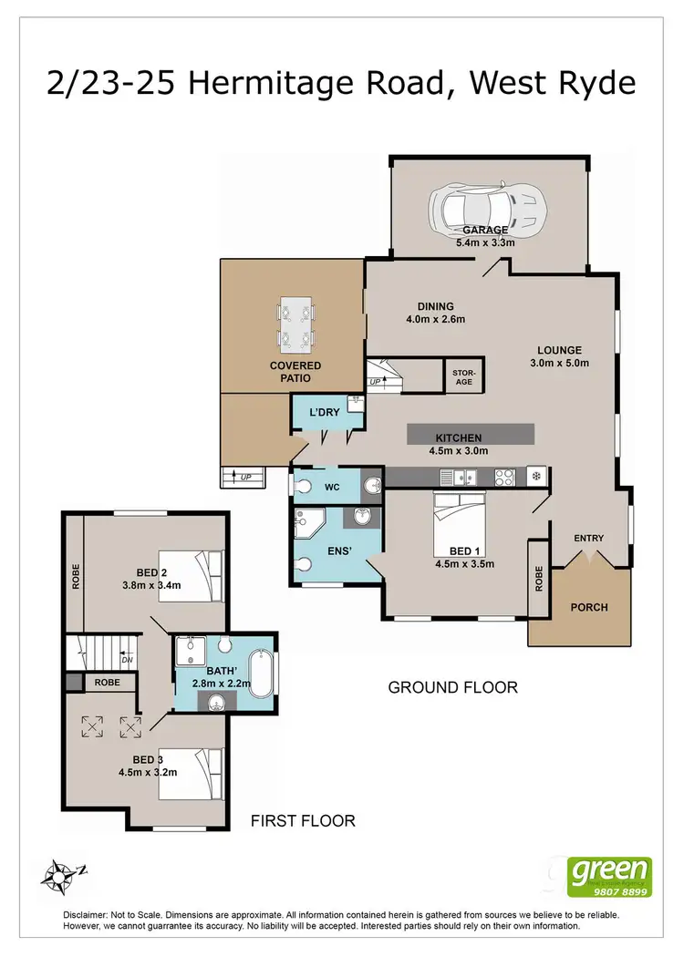 Floorplan of Homely house listing, 2/23-25 Hermitage Road, West Ryde NSW 2114