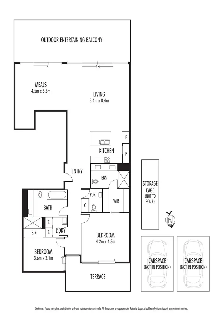 Floorplan of Homely apartment listing, 9/23 Beaconsfield Parade, Port Melbourne VIC 3207