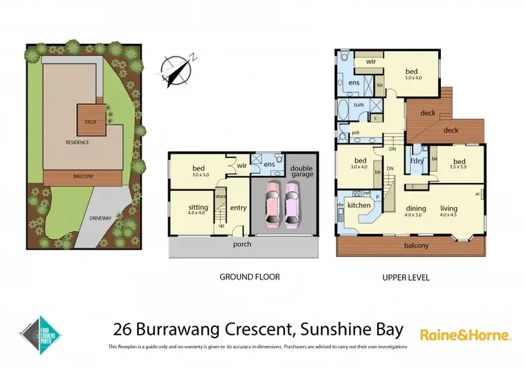 Floorplan of Homely house listing, 26 Burrawang Crescent, Sunshine Bay NSW 2536