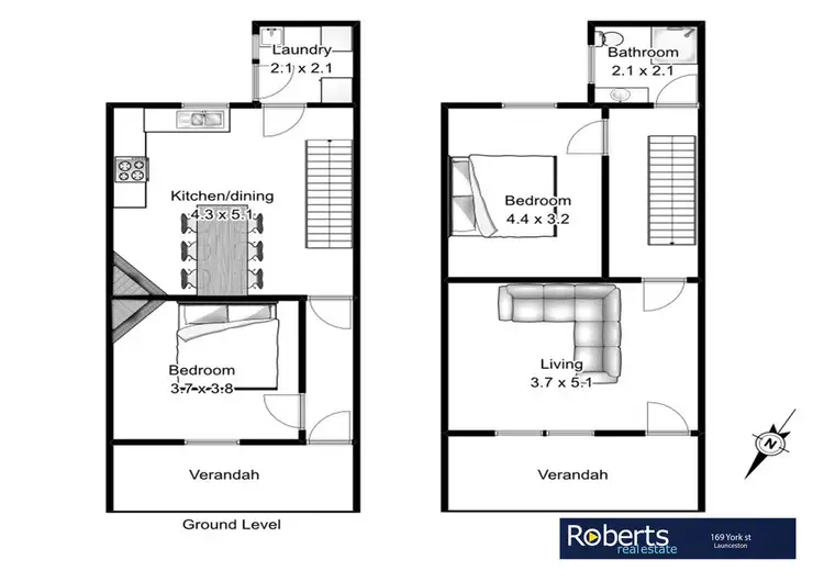 Floorplan of Homely house listing, 169 York Street, Launceston TAS 7250