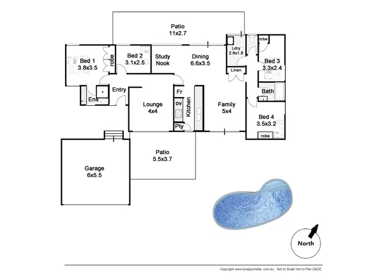 Floorplan of Homely house listing, 7 Hawker Avenue, Warwick WA 6024
