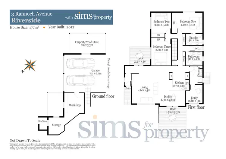 Floorplan of Homely house listing, 3 Rannoch Avenue, Riverside TAS 7250