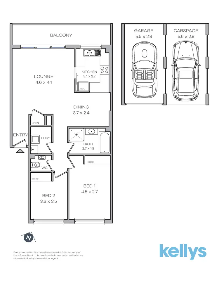 Floorplan of Homely apartment listing, 6/83-91 Wilson Street, Newtown NSW 2042