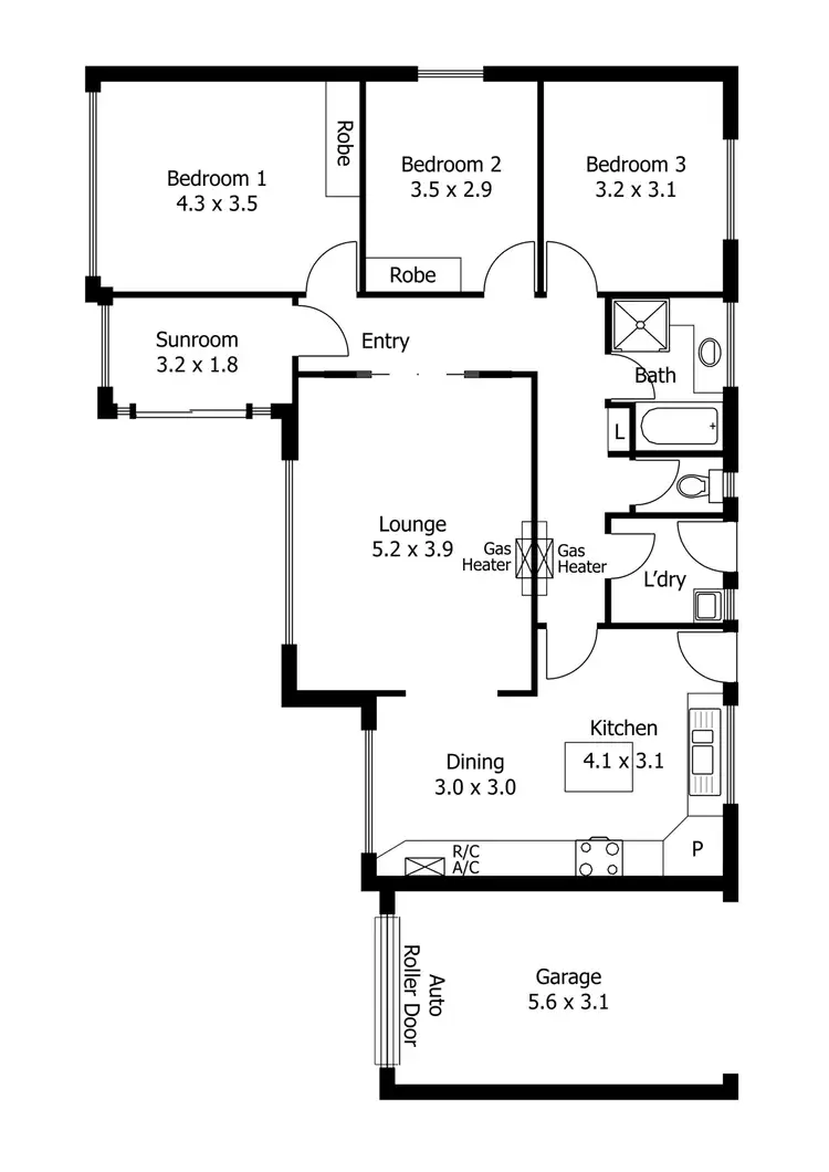 Floorplan of Homely house listing, 26 Ringwood Road, Morphett Vale SA 5162