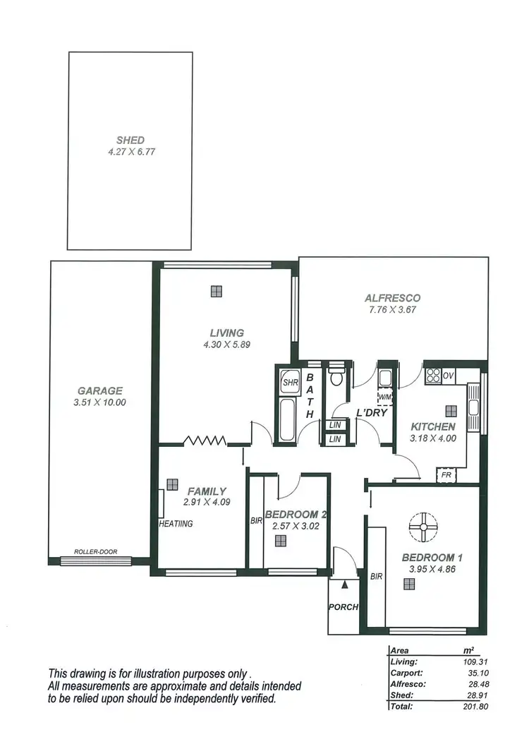 Floorplan of Homely house listing, 3 Weaver Street, Hectorville SA 5073